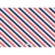 Red and Blue Letter Twins Photo Birth Announcements Image 2 of 3
